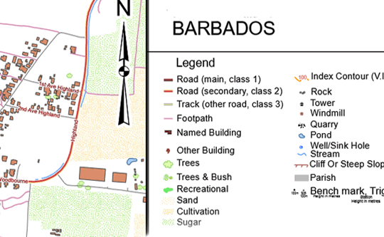 Digital Map Layers